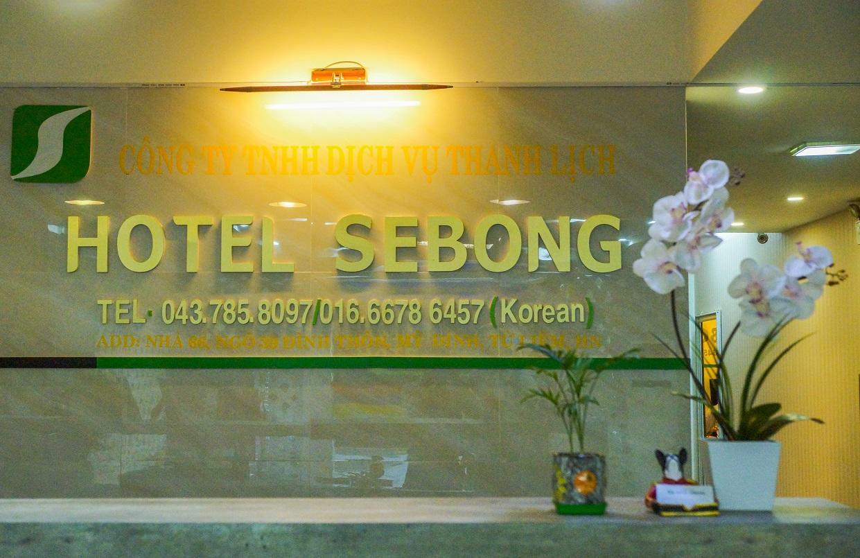 Sebong Hotel Hanoi Exteriör bild